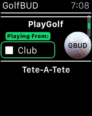 The Initial View of a Tee Log